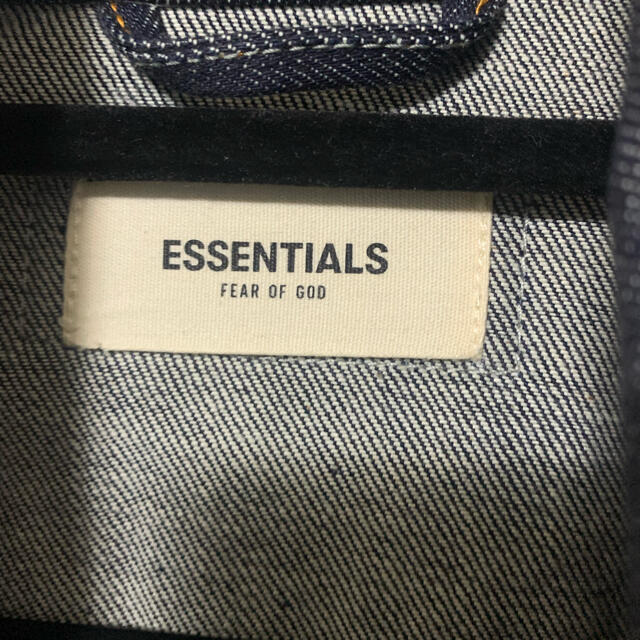 FEAR OF GOD(フィアオブゴッド)のXLサイズ／essentials デニムジャケット メンズのジャケット/アウター(Gジャン/デニムジャケット)の商品写真