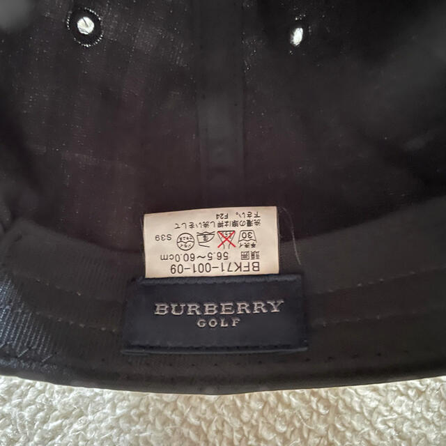 BURBERRY(バーバリー)のBURBERRY バーバリー　ゴルフ用キャップ メンズの帽子(キャップ)の商品写真