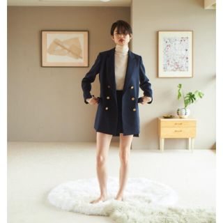 ロザリームーン(Rosary moon)のrosarymoon Double Tailored Jacket(テーラードジャケット)