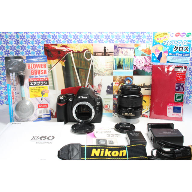 極美品❤️Nikon D60 レンズセット❤️高画質❤️初心者おすすめ❤ 2