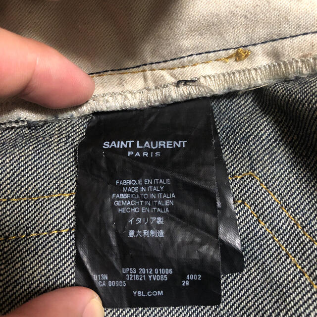 Saint Laurent(サンローラン)のSaint Laurent 13ss デニム パンツ ジーンズ エディ D02 メンズのパンツ(デニム/ジーンズ)の商品写真