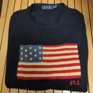 ポロラルフローレン(POLO RALPH LAUREN)のラルフローレン　星条旗　ニット・セーター(ニット/セーター)