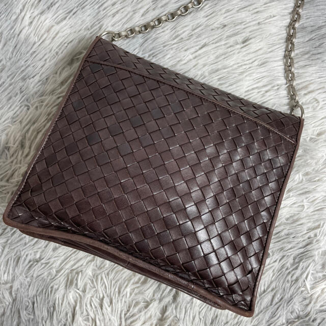 ●美品●BOTTEGA VENETAボッテガヴェネタ　チェーンショルダーバッグ 3