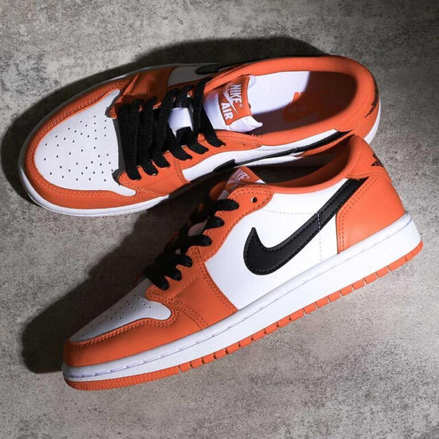 Mens 26.5cm AIR JORDAN 1 Low Starfish | www.jarussi.com.br