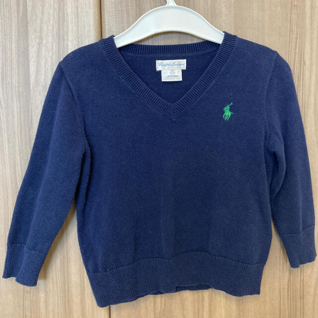 Ralph Lauren(ラルフローレン)のラルフローレン　薄手セーター キッズ/ベビー/マタニティのベビー服(~85cm)(ニット/セーター)の商品写真