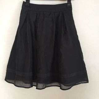 マジェスティックレゴン(MAJESTIC LEGON)のチュール重ねスカート(ひざ丈スカート)