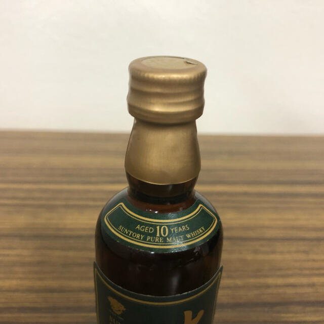 山崎 10年 ピュアモルト ウイスキー 50ml 40% 緑ラベル 酒 山崎 10年 ピュアモルト ウイスキー 50ml 40% 緑ラベル 酒