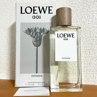 ロエベ(LOEWE)の《かなやん様専用》LOEWE 001 Woman EDP 100ml 香水(香水(女性用))
