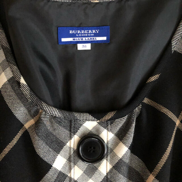 人気のファッションブランド！ BURBERRY BLUE LABEL - 極美品 BURBERRYノバチェックワンピースバーバリーブルー