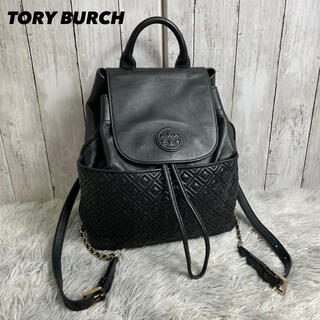 トリーバーチ(Tory Burch)の●美品●TORY BURCH トリーバーチ　リュック　ブラック(リュック/バックパック)