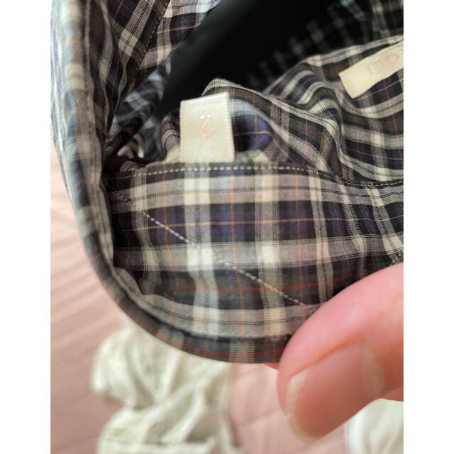 COMOLI(コモリ)の19SS comoli タータンチェックシャツ2長袖美品 メンズのトップス(シャツ)の商品写真