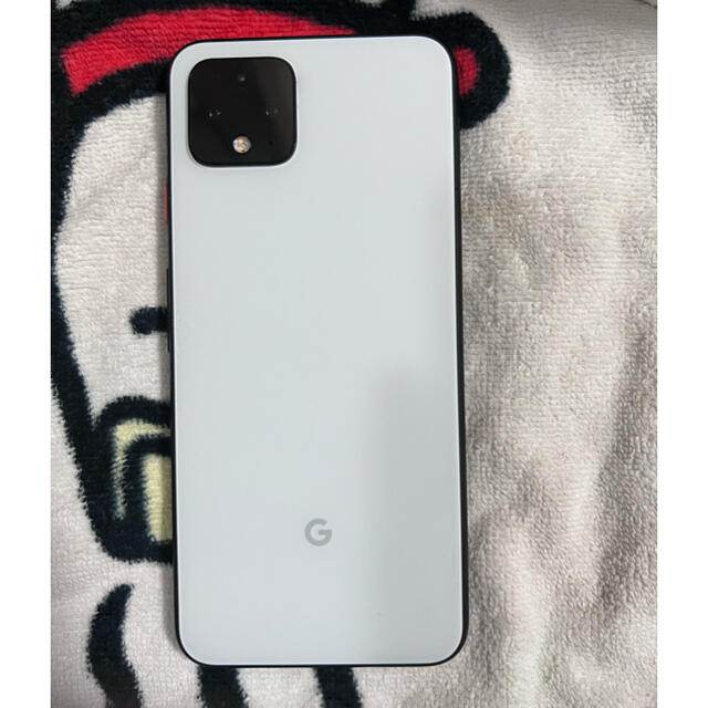 Pixel4 　64GB　Clearly White　純正ケースケース付