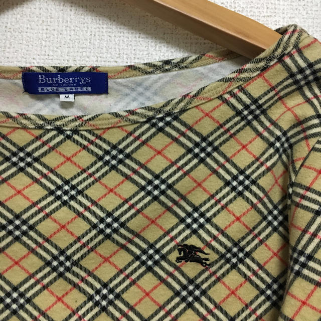 BURBERRY(バーバリー)の正規品 Burberry bluelabel チェック柄 カットソー レディースのトップス(カットソー(長袖/七分))の商品写真