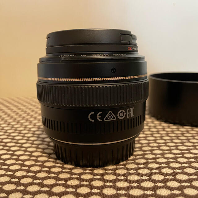 Canon(キヤノン)のCanon EF50mm F1.4 USM 美品 スマホ/家電/カメラのカメラ(レンズ(単焦点))の商品写真