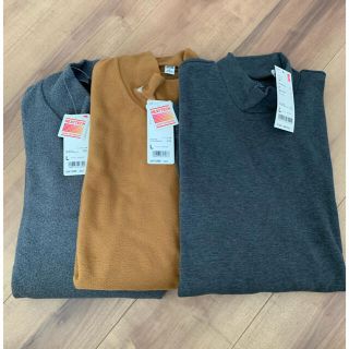 ユニクロ(UNIQLO)のユニクロ　ヒートテック　ストレッチフリース・ソフトタッチ　ハイネックT(Tシャツ/カットソー(七分/長袖))