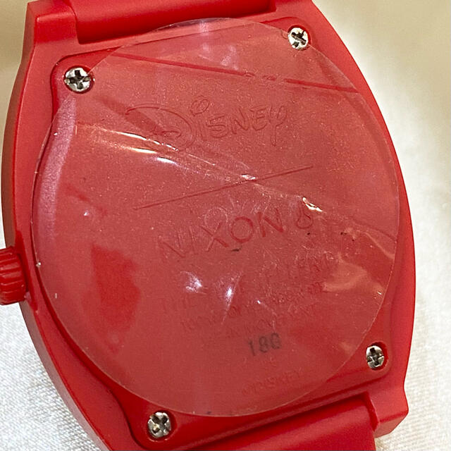 NIXON(ニクソン)の未使用☆NIXON ニクソン ディズニー ミッキー 腕時計 赤 BEAMS レディースのファッション小物(腕時計)の商品写真