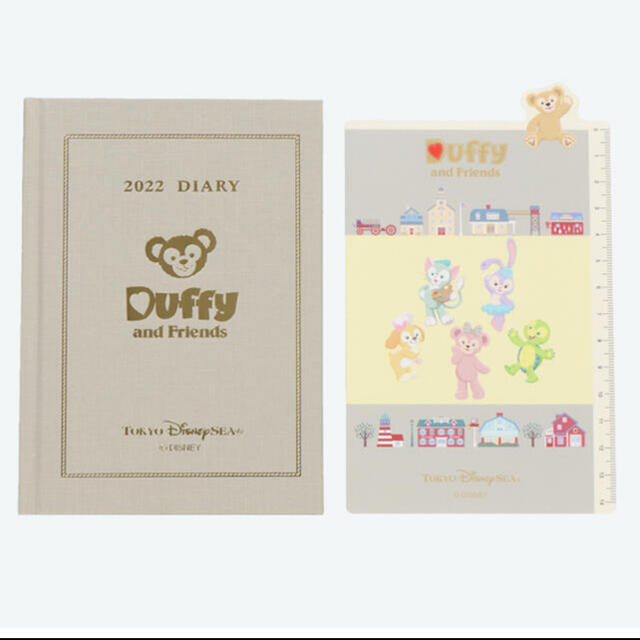 ディズニー　Duffy＆Friends　手帳　2024