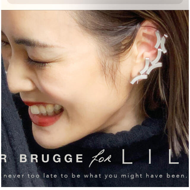 ATELIER BRUGGE シルバーイヤリング　イヤーカフ　片耳のみ レディースのアクセサリー(イヤリング)の商品写真