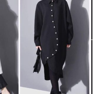 コムデギャルソン(COMME des GARCONS)のギャルソン風ワンピース(ひざ丈ワンピース)