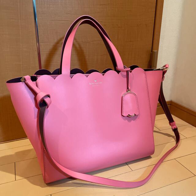 kate spade pink scallop bag