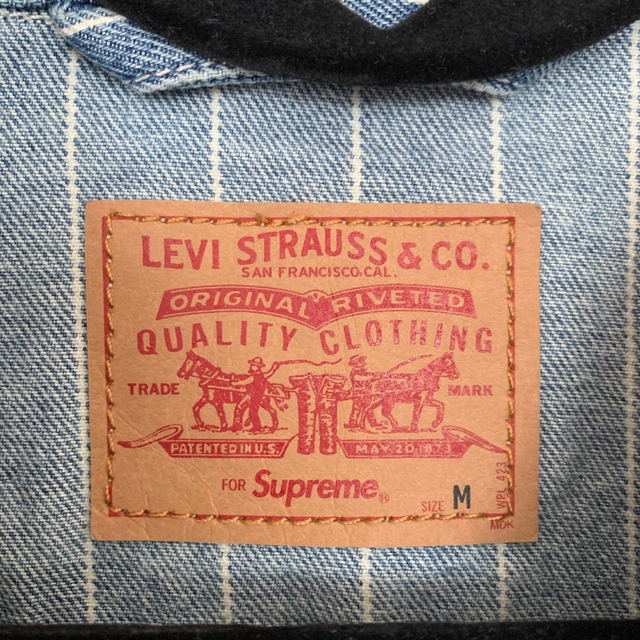 Supreme - 常田大希 着用 supreme Levi's denim jacket Mの通販 by