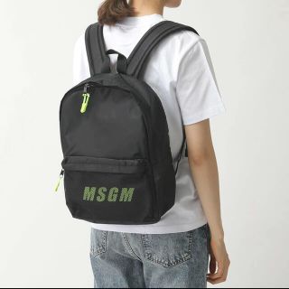 美品 MSGM リュック ワンショルダー ナイロン 2way