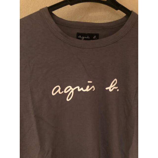 agnes b.(アニエスベー)の【新品　タグ付き】　アニエスベー  長袖ロゴTシャツ レディースのトップス(Tシャツ(長袖/七分))の商品写真