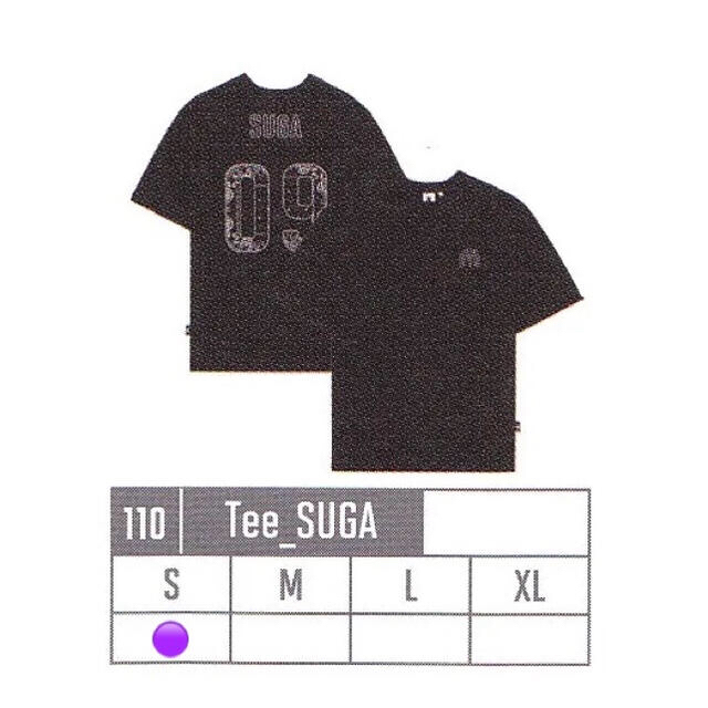 BTS TEAM BTS TEE SUGA ユンギ M Tシャツ