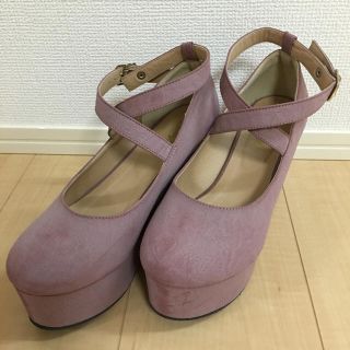 ウィゴー(WEGO)のストラップパンプス(Lサイズ)(ハイヒール/パンプス)