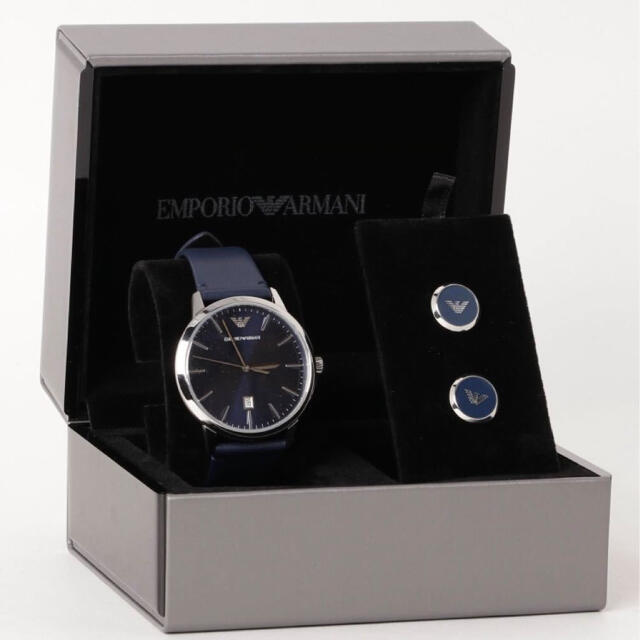 EMPORIO ARMANI  AR80032 腕時計 カフス セット