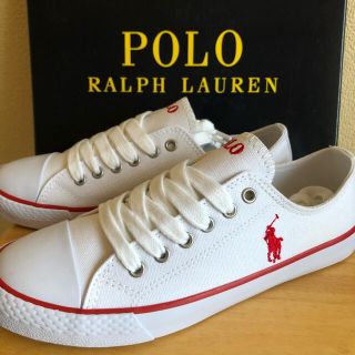 ポロラルフローレン(POLO RALPH LAUREN)の新品・未使用 ☆ラルフローレン☆ スニーカー 24cm(スニーカー)