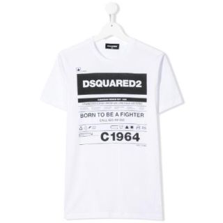 ディースクエアード(DSQUARED2)の最終限界お値下げ【新品 タグ付き】DSQUARED2 ロゴTシャツ 大人もOK(Tシャツ/カットソー)