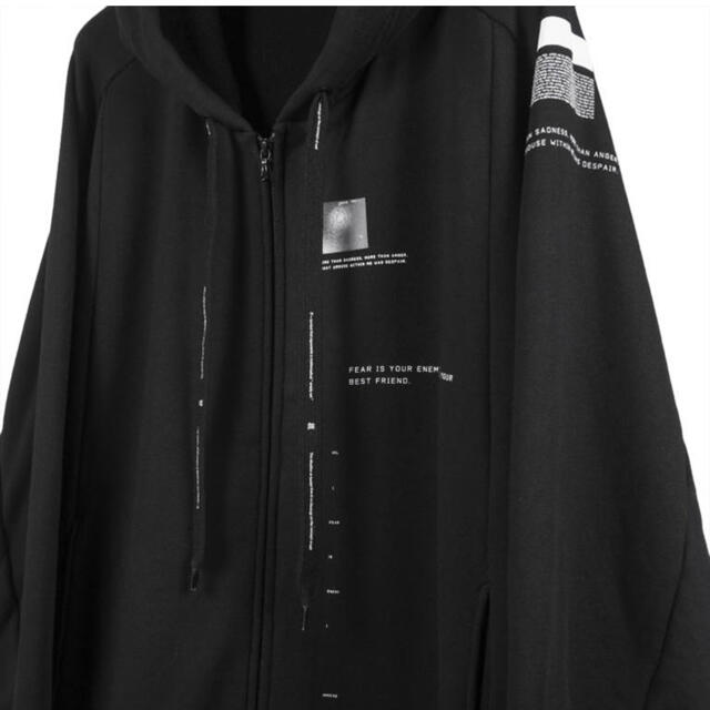 JULIUS(ユリウス)のNILφs Big Zip Hoodie メンズのトップス(パーカー)の商品写真