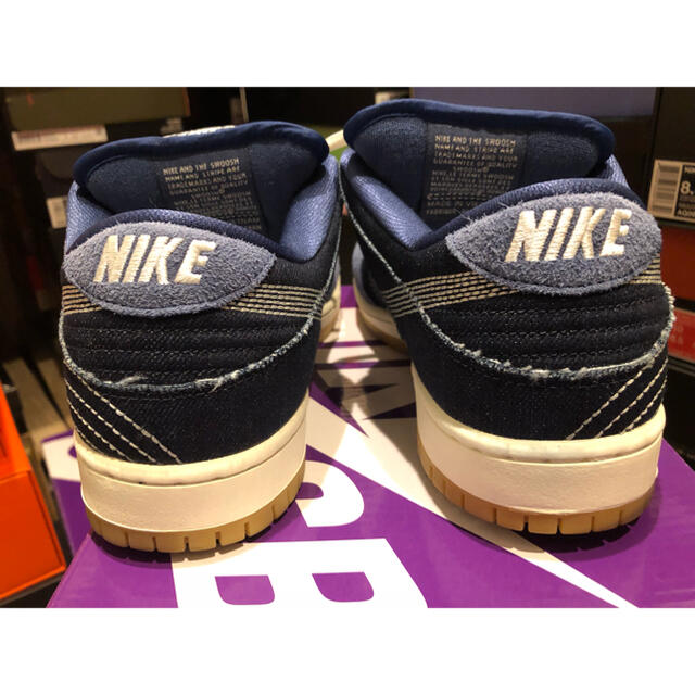 NIKE SB DUNK LOW DENIM GUM 刺子