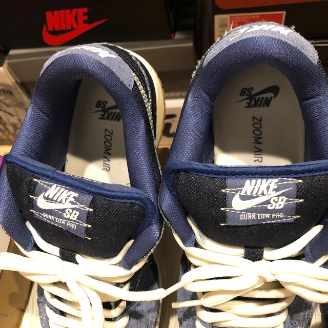 NIKE SB DUNK LOW DENIM GUM 刺子