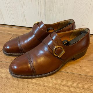 サルヴァトーレフェラガモ(Salvatore Ferragamo)のSalvatoreFerragamo(フェラガモ）メンズシューズモンクストラップ(ドレス/ビジネス)