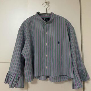 ポロラルフローレン(POLO RALPH LAUREN)の古着　リメイク　ラルフローレンシャツ(シャツ/ブラウス(長袖/七分))