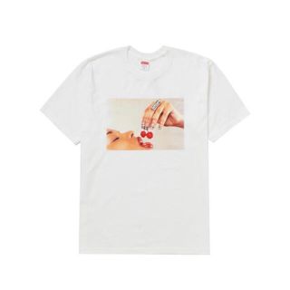 シュプリーム(Supreme)のsupreme Cherries Tee white cherry Mサイズ(Tシャツ/カットソー(半袖/袖なし))