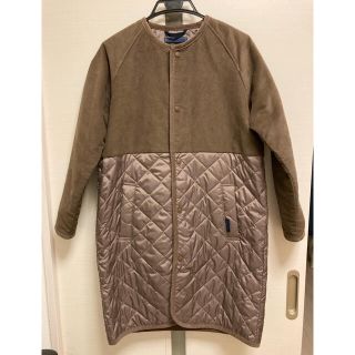 ラベンハム(LAVENHAM)のLAVENHAM スプリット パルグレーブ モールスキンキルティングコート(ダウンコート)