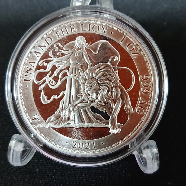 BUウナとライオン記念銀貨2021年最新モデル
