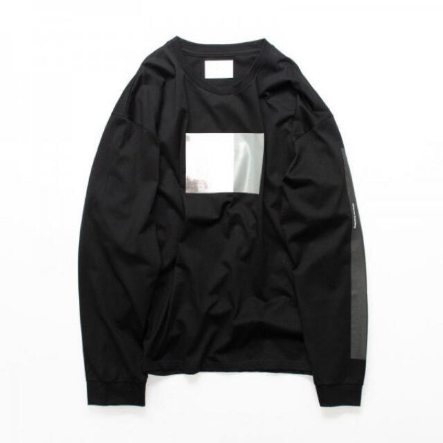 stein OVERSIZED LONG SLEEVE TEE_A・BLACK