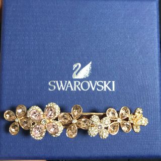 スワロフスキー(SWAROVSKI)のスワロフスキー　バレッタ(バレッタ/ヘアクリップ)