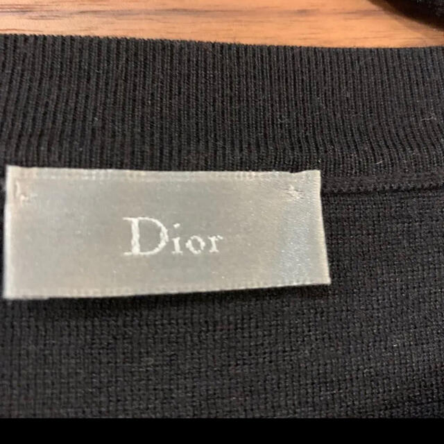 DIOR HOMME(ディオールオム)の最終値下げ　DiorHOMME ChistianDiorAtlier ロゴニット メンズのトップス(ニット/セーター)の商品写真