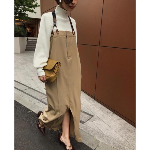 ワンピースお値下げ！美品☆AMERI VINTAGE OVERALL LIKE DRESS