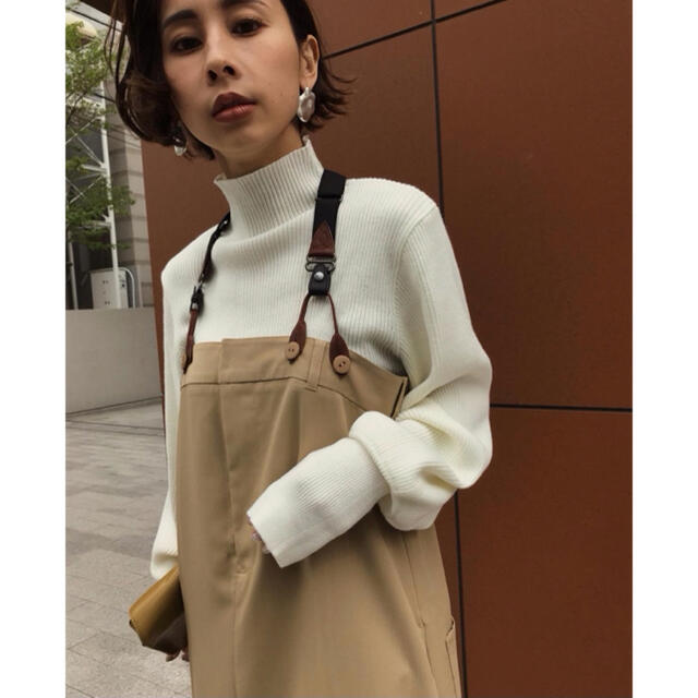 Ameri VINTAGE(アメリヴィンテージ)のお値下げ！美品☆AMERI VINTAGE OVERALL LIKE DRESS レディースのワンピース(ロングワンピース/マキシワンピース)の商品写真