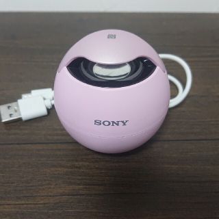 ソニー(SONY)のSONY SRS-BTV5 スピーカー(ピンク)(スピーカー)