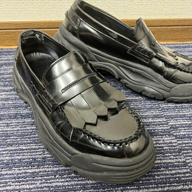 ZARA(ザラ)のZARA zara ザラ マキシソールローファー 41 26.5cm ローファー メンズの靴/シューズ(スニーカー)の商品写真