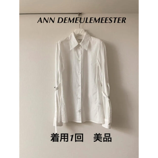 Ann Demeulemeester(アンドゥムルメステール)の★着用1回美品★アン ドゥムルメステール デザインシャツ レディースのトップス(シャツ/ブラウス(長袖/七分))の商品写真