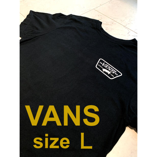 VANS(ヴァンズ)のVANS   USバンズ　Tシャツ　ブラック メンズのトップス(Tシャツ/カットソー(半袖/袖なし))の商品写真