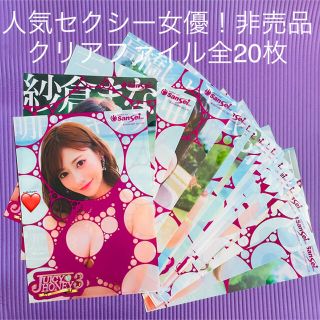 サンセイ R&D - 【未使用 非売品】ジューシーハニー クリアファイル